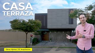 CASA TERRAZA No Imaginas LO AMPLIA y ABIERTA QUE ES  Obras Ajenas  3C Arquitectos [upl. by Enilraep318]