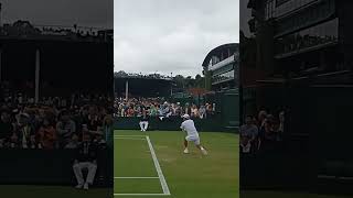 Yoshihito Nishioka at Wimbledon wimbledon tennis [upl. by Linnie]