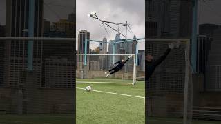 High Diving Training 🚀🧤 football goalkeeper soccer fussball viral shorts [upl. by Ahsiela]