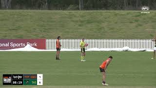 2024 Coates Talent League Boys R4 GWS Giants Academy v Tasmania Devils [upl. by Mclaughlin235]