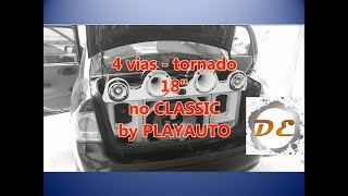 4 médios no classic tornado 3000 18quot projeto sob medida [upl. by Tades]