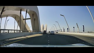 ABU DHABI KCA to New York University Abu Dhabi via Salam Street Yas Island [upl. by Leinto]