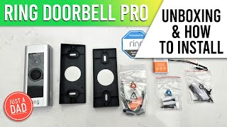 Ring Video Doorbell Pro Wired UNBOXING amp HOW TO INSTALL [upl. by Aynos216]