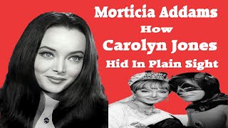 The Life of Carolyn Jones Morticia Addams Family Cast Secrets [upl. by Eitra]