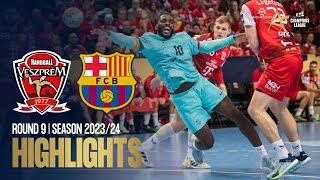 Telekom Veszprém HC vs BARÇA  MOTW  Round 9  EHF Champions League Men 202324 [upl. by Ellingston]