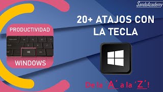 25 Atajos de Teclado Windows 10 Con Una Sola Tecla  De la A a la Z [upl. by Elysha]