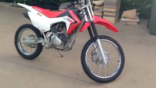 Honda crf125f review and start up [upl. by Nadia]