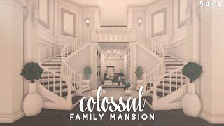 Bloxburg  Colossal Family Mansion Build [upl. by Marta]