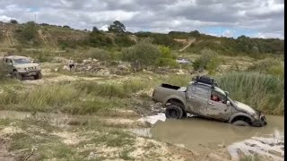 OffRoad adventures Nissan Navara crashes Mitsubishi l200 camping Trip  full video [upl. by Gen171]