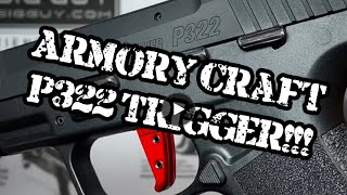 Armory Craft SIG Sauer P322 Dual Adjustable Trigger Installation Video [upl. by Glover]