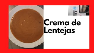 ✅👩‍🍳Crema de Lentejas 🎬Monsieur Cuisine🚀🚀 [upl. by Bronwyn]