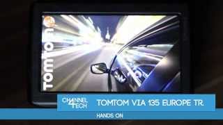 TomTom Via 135 Europe Traffic  Unboxing  Hands On Deutsch HD [upl. by Nosila]