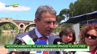 IOSONOAMBIENTE AL VIA CAMPAGNA PER SPIAGGE PLASTIC FREE [upl. by Karab54]