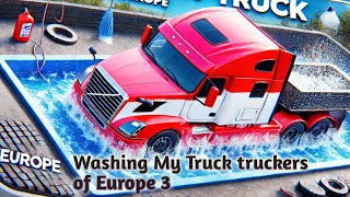 Washing My Truck truckers of Europe 3 Washing My Truck truckers of Europe 3 [upl. by Gudrun]