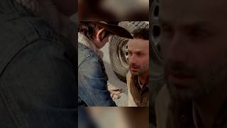 Carl Tells Rick His Justification  The Walking Dead shorts [upl. by Notsnarc]