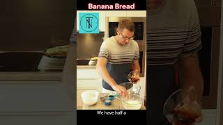 Banana Bread  Only thing to do with over ripe bananas dairyfree healthyeating vegetarianfood [upl. by Glick685]