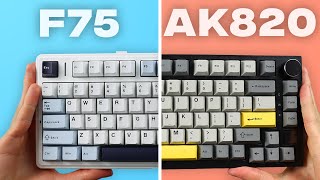 Best Budget 75 Keyboard AULA F75 vs Ajazz AK820 Pro [upl. by Asiela592]