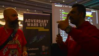 DEF CON 31 Adversary Wars Interview  video team [upl. by Nnasus]