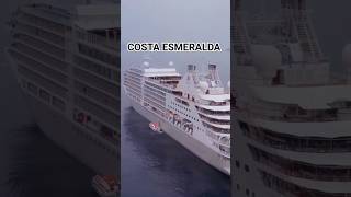 COSTA ESMERALDA EL MAS ECOLÓGICO cruise travel cruiseship curiosidades royalcaribbean [upl. by Ahsiym]