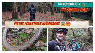 MTBEBIKE quotPISTAS FORESTALES REVENTADASquot NOVIEMBRE 2023THE GUARRIS TEAM [upl. by Aseel]