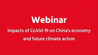 Impacts of CoVid19 on Chinas economy and future climate action [upl. by Ecreip]