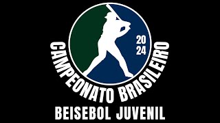 J23  GIGANTES X ATIBAIA  FINAL  LXV CAMPEONATO BRASILEIRO DE BEISEBOL JUVENIL 2024 [upl. by Aitercal]