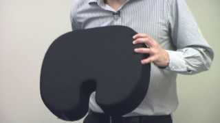 How to Correctly Use the Original McKenzie Coccyx Cushion  Relieve Tailbone Pain [upl. by Ecirtnahc]