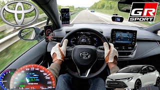 Toyota GR Sport Corolla 2022  POV TOP SPEED amp ACCELERATION [upl. by Oznola]