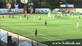 APL round 5 29082015 FC Shirak 11 FC Banants highlights [upl. by Antebi716]