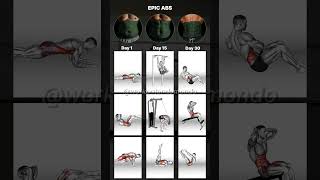 30DAY EPIC ABS CHALLENGE Get Ripped in Just One Month [upl. by Pappas]