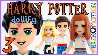 💖Luna Neville Ginny Harry Potter chars as LEGO minidolls 3 [upl. by Euphemia]