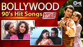 Bollywood 90s Hit Songs  90s Love Songs  Hindi Love Songs  Video Jukebox [upl. by Endys]