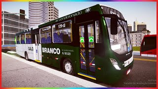 Marcopolo New Torino 2018 MB 1721L l Mapa Aricanduva HD l Proton Bus Simulator No PC ANDROID [upl. by Rivard]