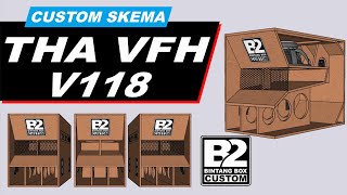 SKEMA BOX THA VFHV118  SPEAKER 1X 18quot [upl. by Eltsirk]