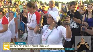 🗓️ Se celebra hoy el día de Iemanjá diosa del mar para la religión umbanda Informa Camil [upl. by Schear]