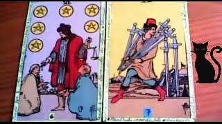 Combinaciones tarot con el SEIS de OROS  ARCANOS MENORES DE ESPADAS Por TARA [upl. by Nylodnewg]