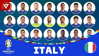 ITALY Squad for UEFA EURO 2024 Qualifying  EURO 2024 Qualifiers [upl. by Auka379]