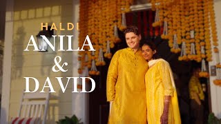 Anila amp David  Haldi Ceremony [upl. by Nayve]