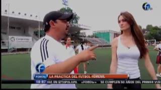 Erika Honstein Entrenamiento Femenil de Fútbol Matutino Express FOROtv [upl. by Rozanna387]