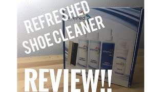 Refreshed Shoe Cleaner Reviewdoes it really work [upl. by Adiesirb]