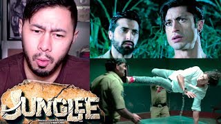 JUNGLEE  Vidyut Jammwal  Trailer Reaction [upl. by Faxon]