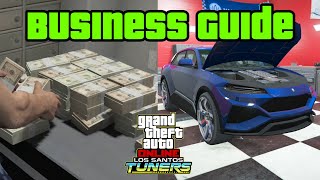 GTA 5  Tuners DLC  AUTO SHOP Business Guide amp Contract Missions [upl. by Donnie]