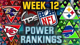 2024 NFL Power Rankings Week 12 Edition [upl. by Leunammi]