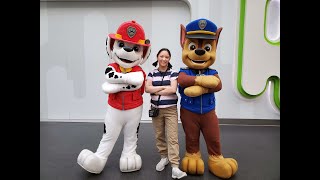 PAW PATROL PUPS OFF DUTY LIVE with CHASE and MARSHALL  Nickelodeon Universe in American Dream Mall [upl. by Rap]