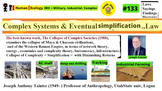 Human Ecology 133 LAWS COMPLEX Systems prof BartLrtt  Catton  BottleNeck Thirupathi Reddy [upl. by Neyrb]