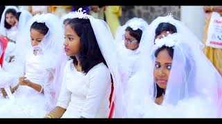 First Holy Communion  Therese Maria Denny Ponnu  Part1 [upl. by Kristos]