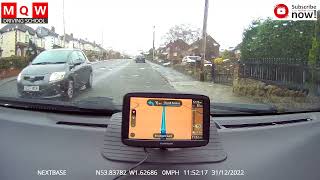 Satnav  independent driving  mock driving test  driving test route  how to drive on satnav Leeds [upl. by Johppah]