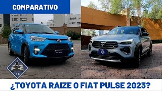 ¿Toyota Raize 2022 o FIAT Pulse 2023  Comparativo  Daniel Chavarría [upl. by Purse]