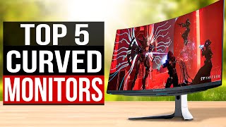 TOP 5 Best Curved Monitor 2023 [upl. by Hilbert]