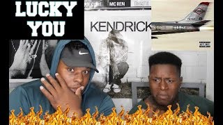 EMINEM  LUCKY YOU FT JOYNER LUCAS KAMIKAZE REACTION [upl. by Reger]